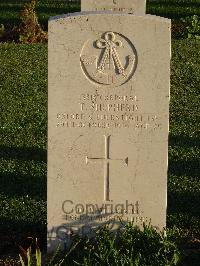 Salonika (Lembet Road) Military Cemetery - Shepherd, T